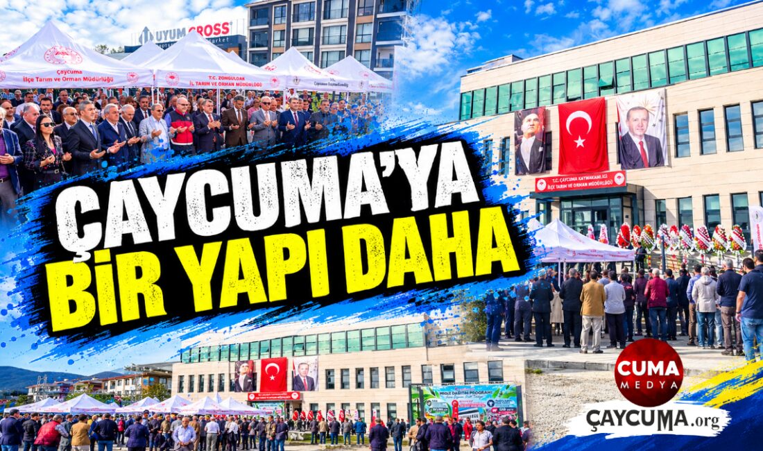 AÇILIŞ TÖRENİNDE ÇİFTÇİLERE FİDE DAĞITILDI