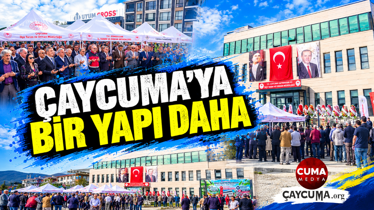 AÇILIŞ TÖRENİNDE ÇİFTÇİLERE FİDE DAĞITILDI