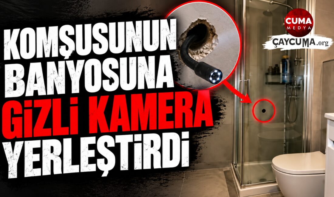 Banyoda Gizli Kamera Şoku!