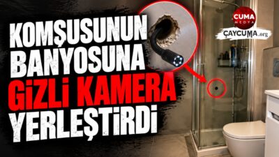 Banyoda Gizli Kamera Şoku!