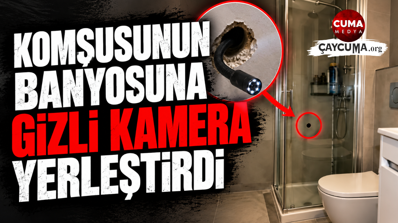 Banyoda Gizli Kamera Şoku!
