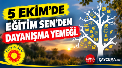 Eğitim Sen Çaycuma Temsilciliği, 5 Ekim Dünya Öğretmenler Günü’nü kutlamak