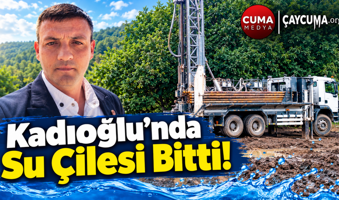 Zonguldak’ın Çaycuma ilçesine bağlı Kadıoğlu köyünde yıllardır çözüm bekleyen içme