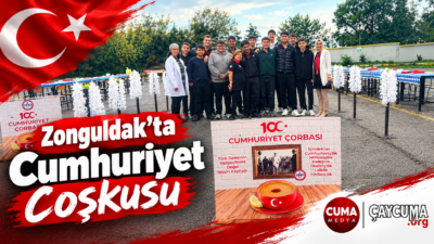 Zonguldak Mesleki ve Teknik Anadolu Lisesinde, Cumhuriyet’in 103. yıl dönümü