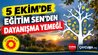 Eğitim Sen Çaycuma Temsilciliği, 5 Ekim Dünya Öğretmenler Günü’nü kutlamak