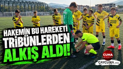 Krampon Bağcıklarını Bağladı, Tribünlerden Alkış Aldı!