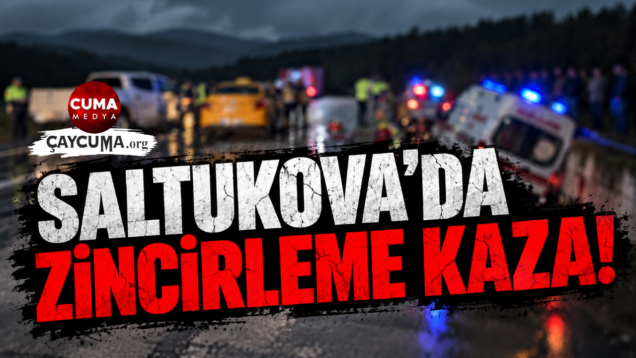Çaycuma'da Zincirleme Kaza