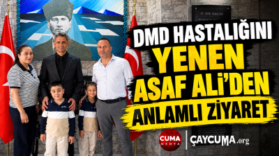 Asaf Ali Özkan’dan Kaymakam Kaya’ya Ziyaret