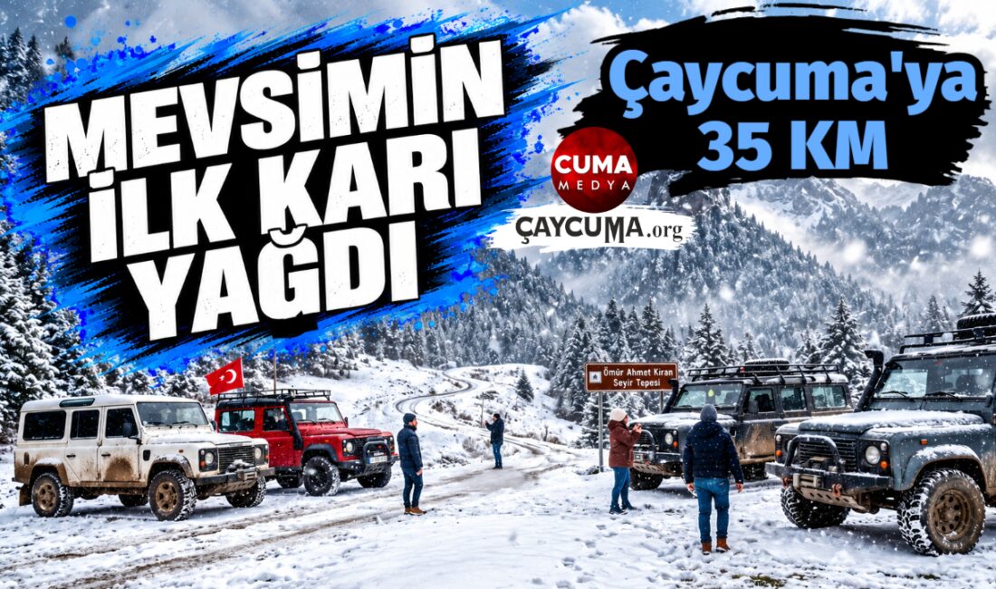 Kar kalınlığı 10 santimetreye ulaştı