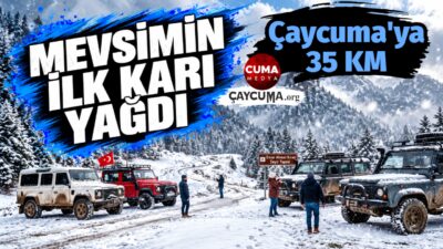 Kar kalınlığı 10 santimetreye ulaştı