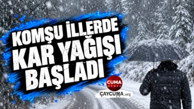 Yüksek Kesimler Beyaza Büründü