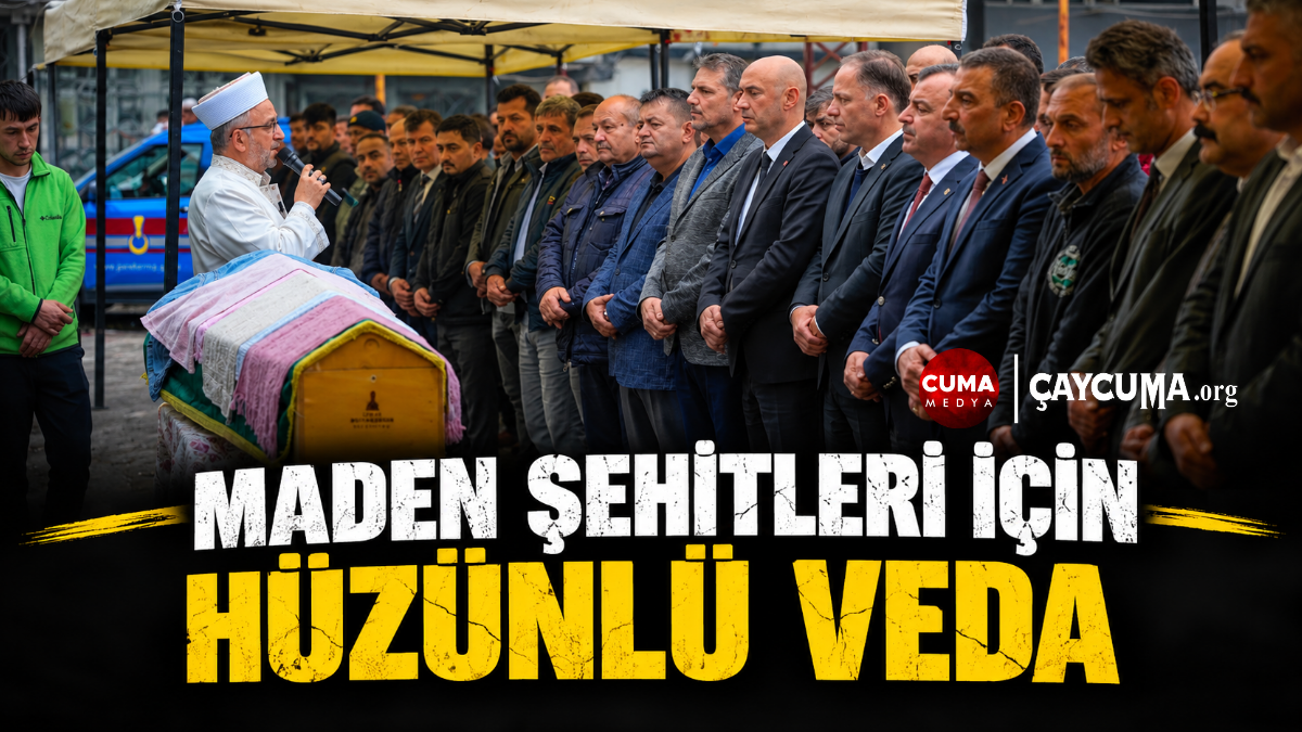 Maden Şehitleri Dualarla Son Yolculuğuna Uğurlandı