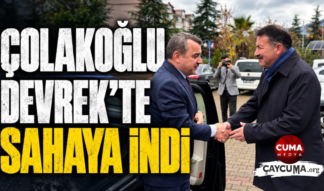 Çolakoğlu Devrek’te İncelemelerde Bulundu