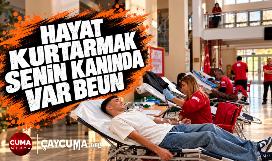 Kampüste Kan Verene Sırt Çantası ve Üç Fidan Hediye