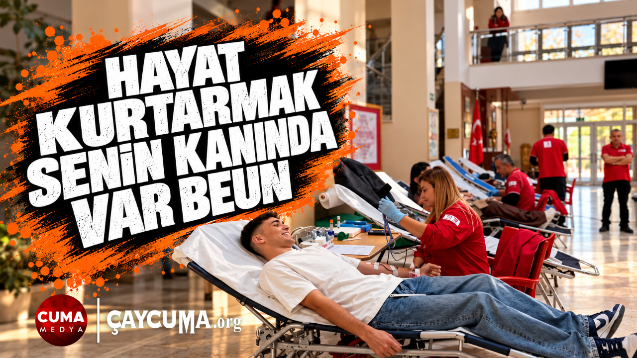 Kampüste Kan Verene Sırt Çantası ve Üç Fidan Hediye