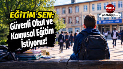 "Güvenli Okul ve Kamusal Eğitim İstiyoruz"