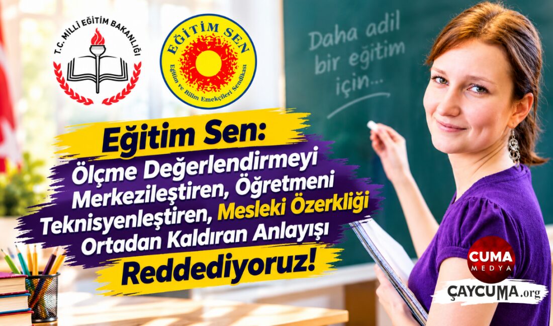 Eğitim Sen Çaycuma Temsilcisi İsmet Akyol'dan açıklama