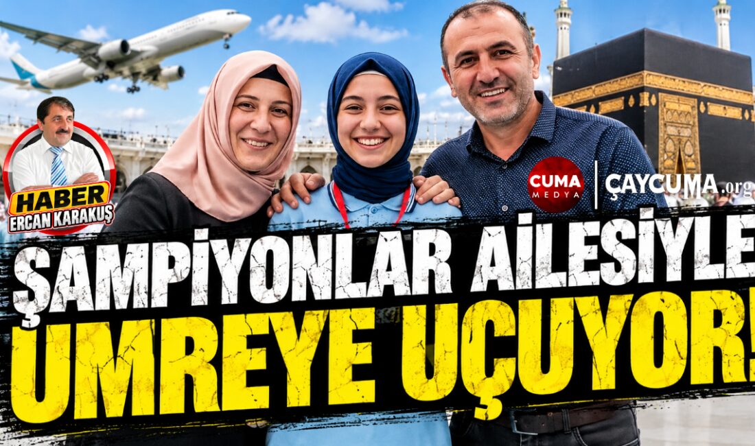 Ensar Vakfı’ndan Gençlere Büyük Ödül: Şampiyonlar Ailesiyle Umreye Uçuyor! Millî