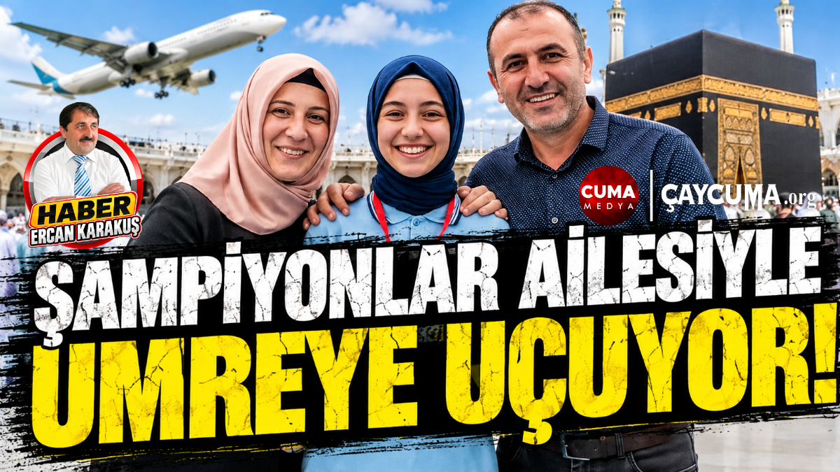 Şampiyonlar Ailesiyle Umreye Uçuyor!