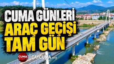 Çaycuma'da Pazar Trafiğine Sarıkaş Köprüsü Çözümü