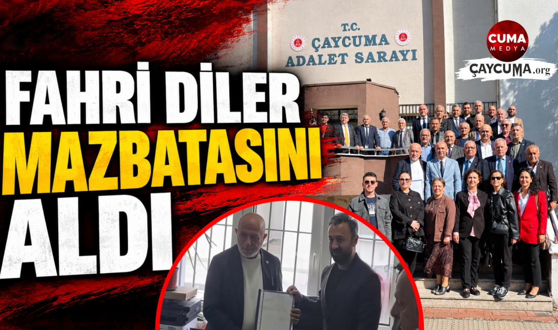 Fahri Diler Mazbatasını Aldı