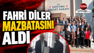 Fahri Diler Mazbatasını Aldı