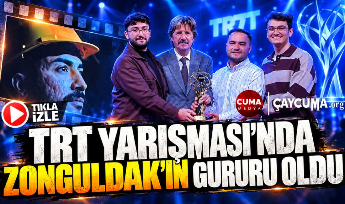 KGD Üyesi Kağan İslamoğlu TRT Yarışması'nda Zonguldak'ın Gururu Oldu